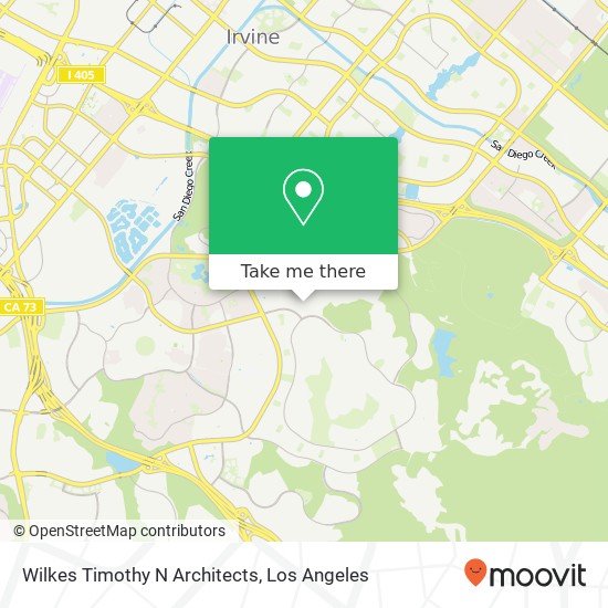 Wilkes Timothy N Architects map