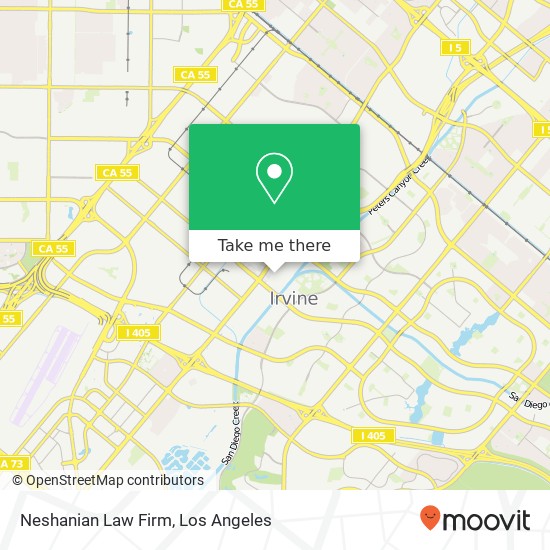Neshanian Law Firm map