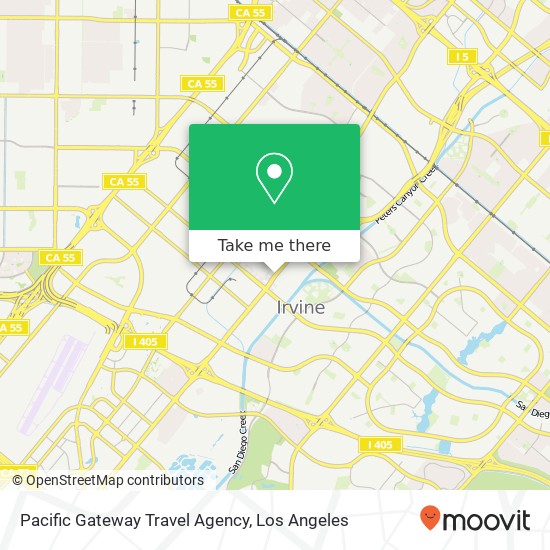 Pacific Gateway Travel Agency map