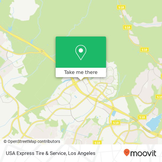 USA Express Tire & Service map