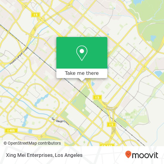 Mapa de Xing Mei Enterprises