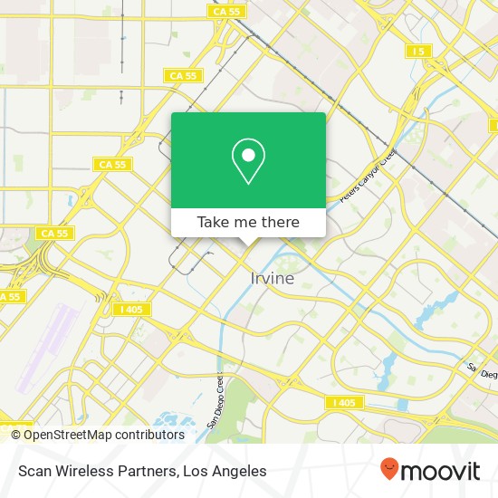 Scan Wireless Partners map