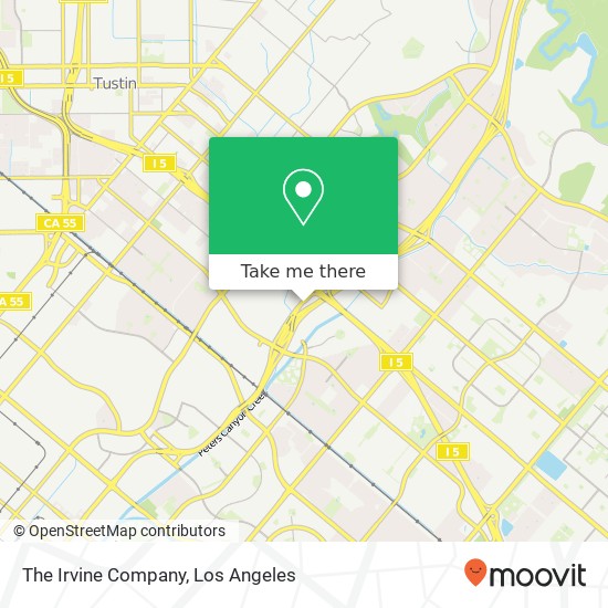 The Irvine Company map