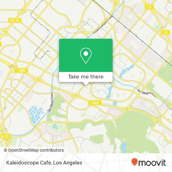 Kaleidoscope Cafe map