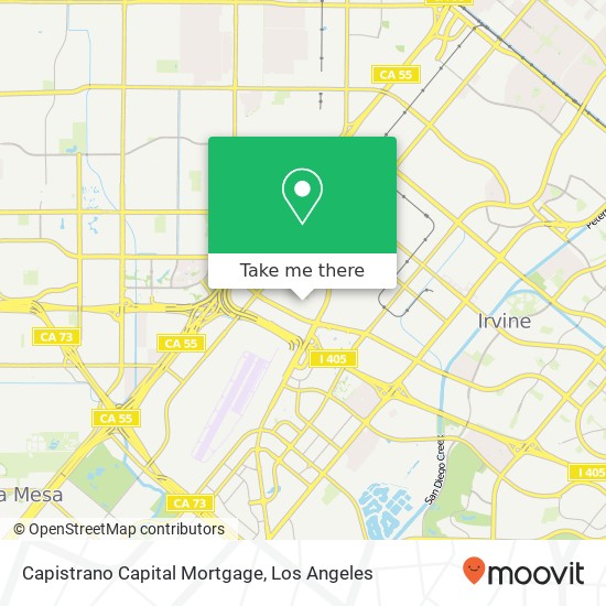Mapa de Capistrano Capital Mortgage