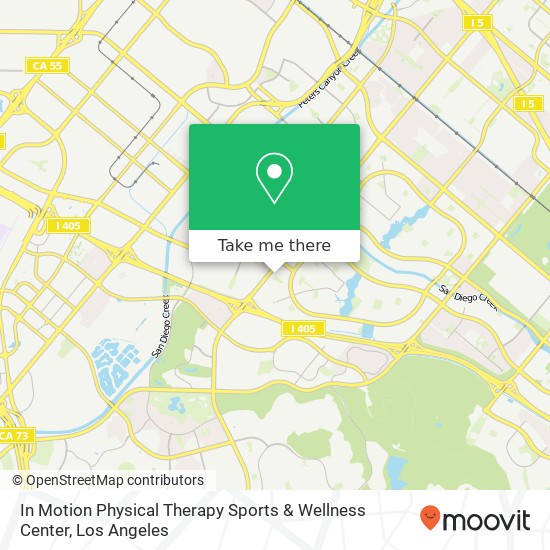 In Motion Physical Therapy Sports & Wellness Center map