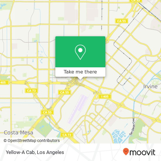 Yellow-A Cab map