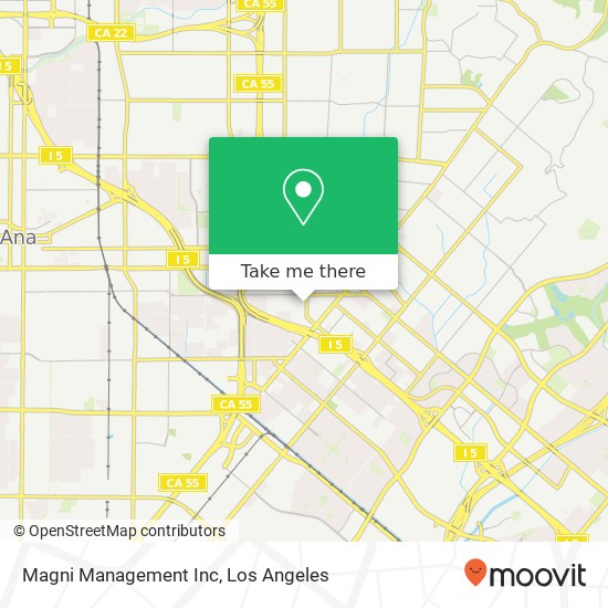 Mapa de Magni Management Inc