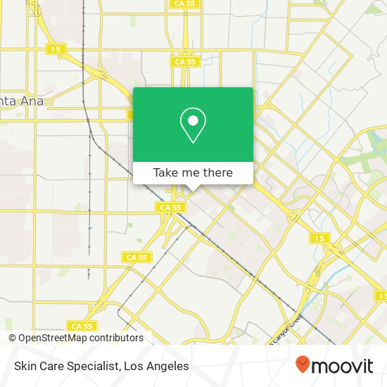 Skin Care Specialist map