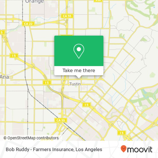 Bob Ruddy - Farmers Insurance map