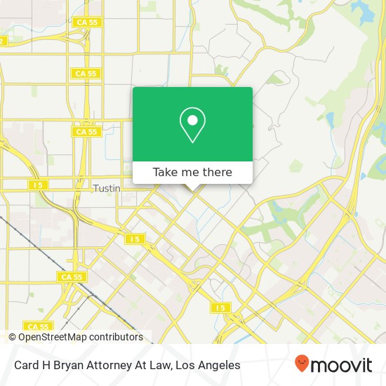 Card H Bryan Attorney At Law map