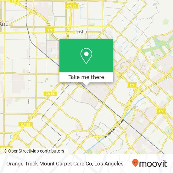 Orange Truck Mount Carpet Care Co map