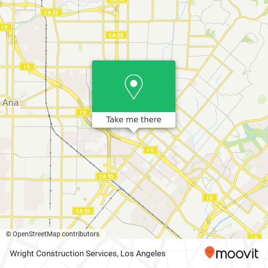 Wright Construction Services map