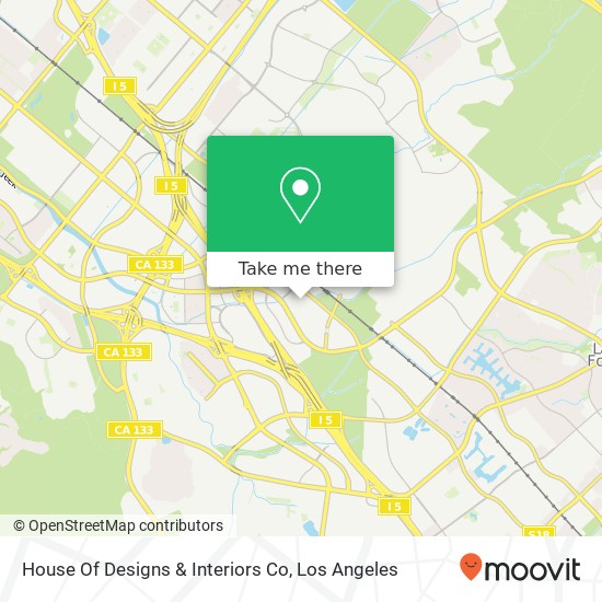 Mapa de House Of Designs & Interiors Co