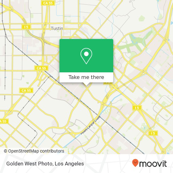 Golden West Photo map