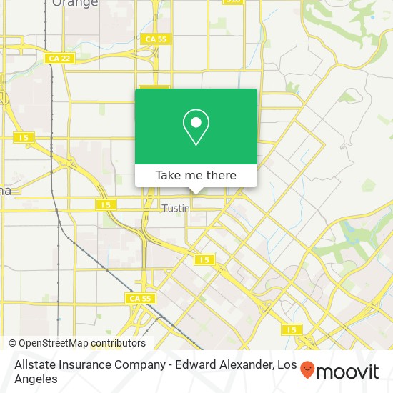 Allstate Insurance Company - Edward Alexander map