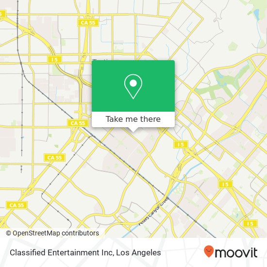 Mapa de Classified Entertainment Inc
