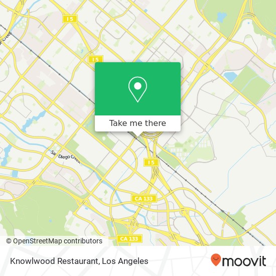 Mapa de Knowlwood Restaurant
