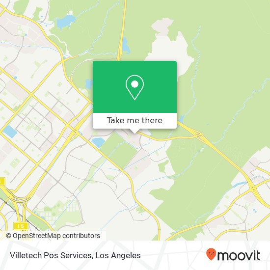 Mapa de Villetech Pos Services