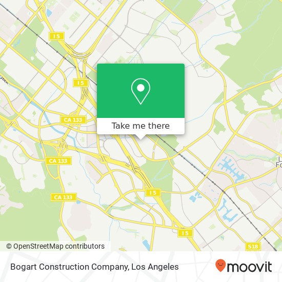 Bogart Construction Company map