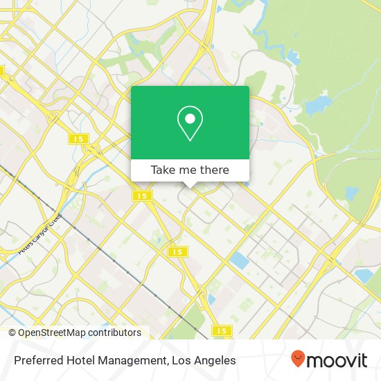 Preferred Hotel Management map