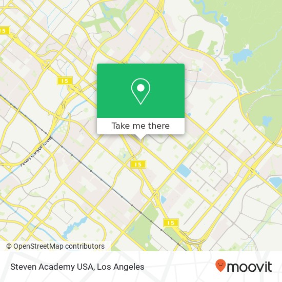 Steven Academy USA map