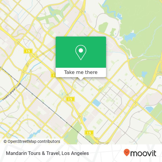 Mapa de Mandarin Tours & Travel