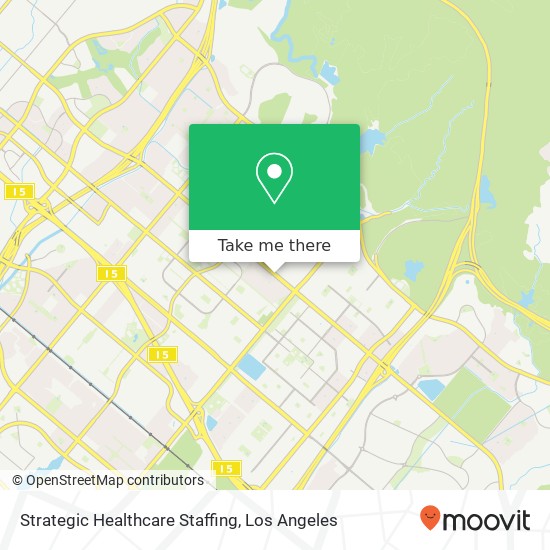 Mapa de Strategic Healthcare Staffing