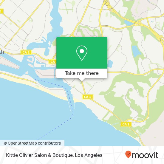 Mapa de Kittie Olivier Salon & Boutique