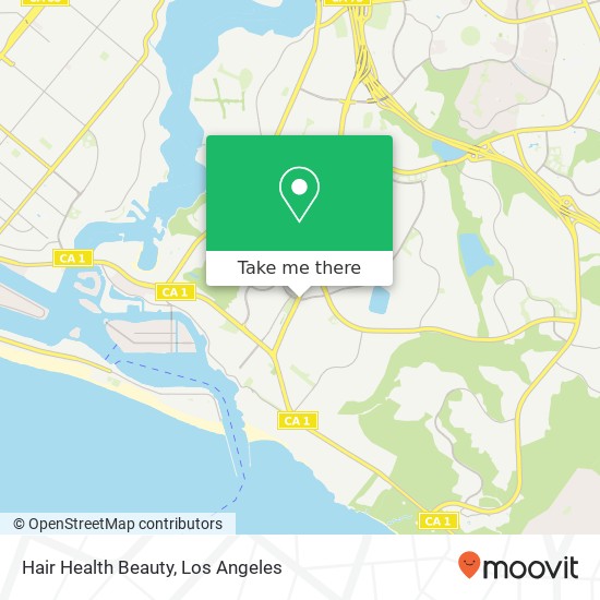 Mapa de Hair Health Beauty