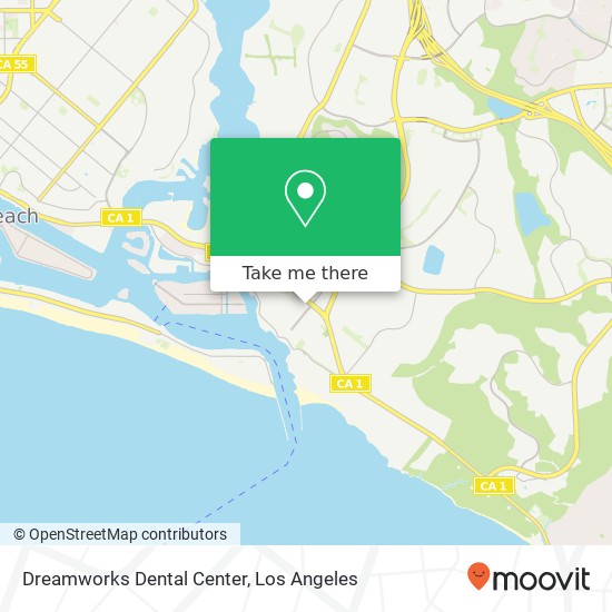 Dreamworks Dental Center map