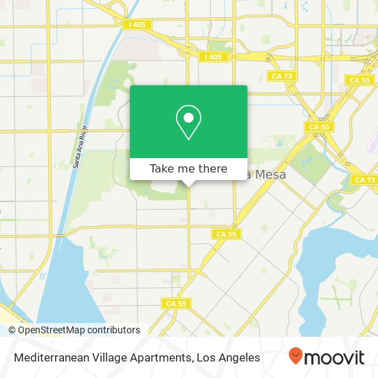 Mediterranean Village Apartments map