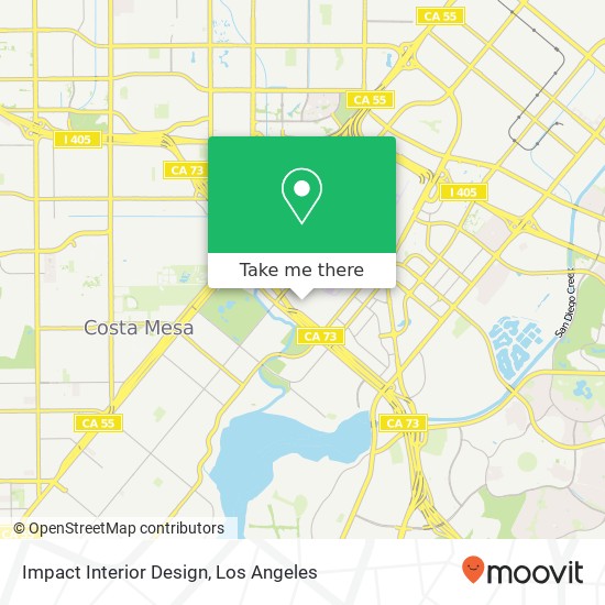 Mapa de Impact Interior Design