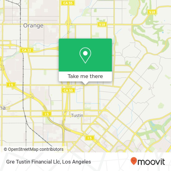 Mapa de Gre Tustin Financial Llc