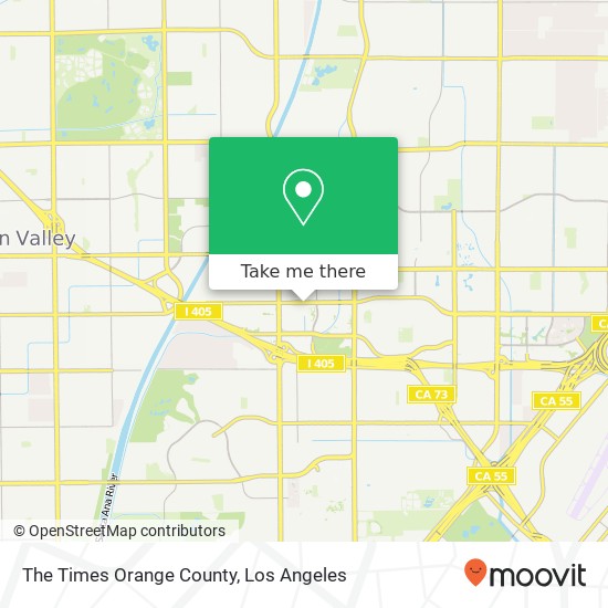 The Times Orange County map
