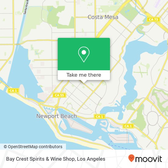 Bay Crest Spirits & Wine Shop map