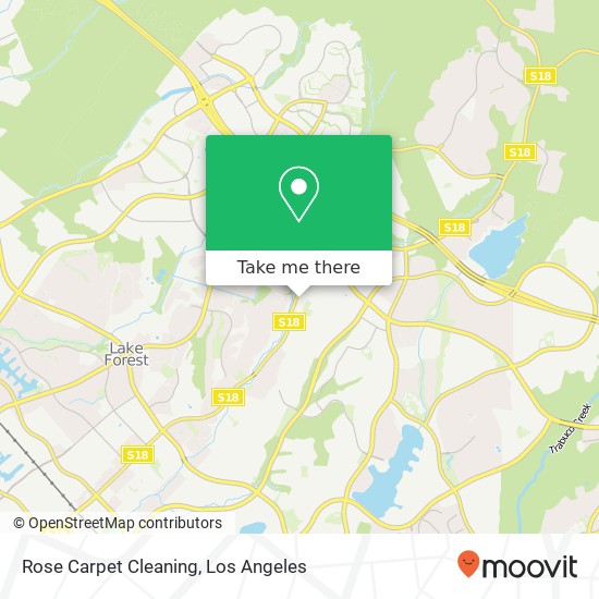 Rose Carpet Cleaning map