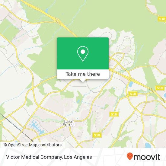 Victor Medical Company map