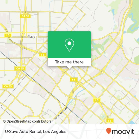 U-Save Auto Rental map