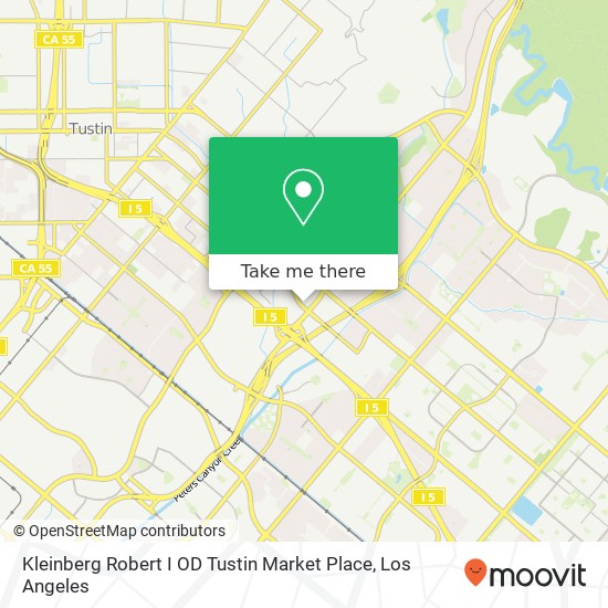 Mapa de Kleinberg Robert I OD Tustin Market Place