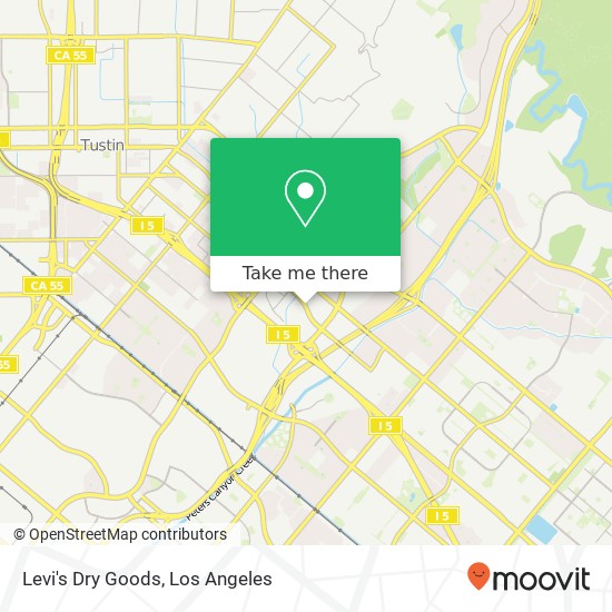 Levi's Dry Goods map