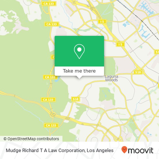Mudge Richard T A Law Corporation map