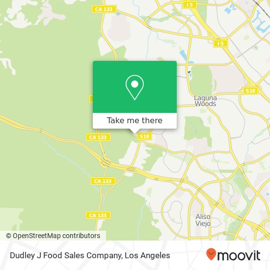 Mapa de Dudley J Food Sales Company