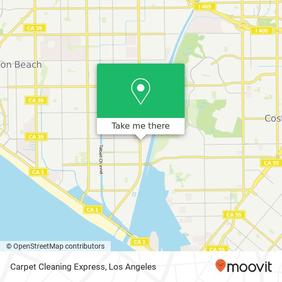 Mapa de Carpet Cleaning Express
