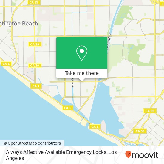 Mapa de Always Affective Available Emergency Locks