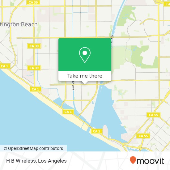 H B Wireless map