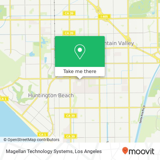 Magellan Technology Systems map