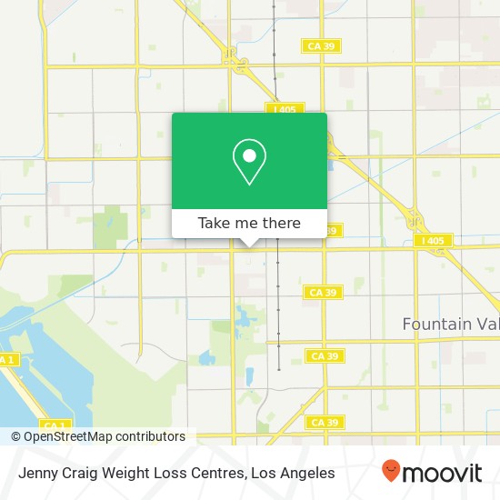 Mapa de Jenny Craig Weight Loss Centres