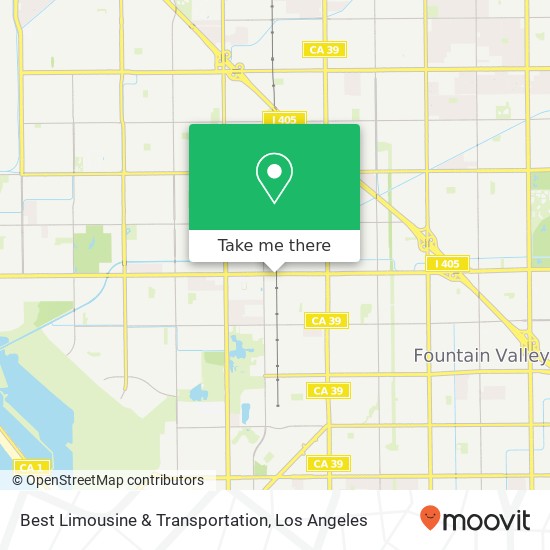 Mapa de Best Limousine & Transportation