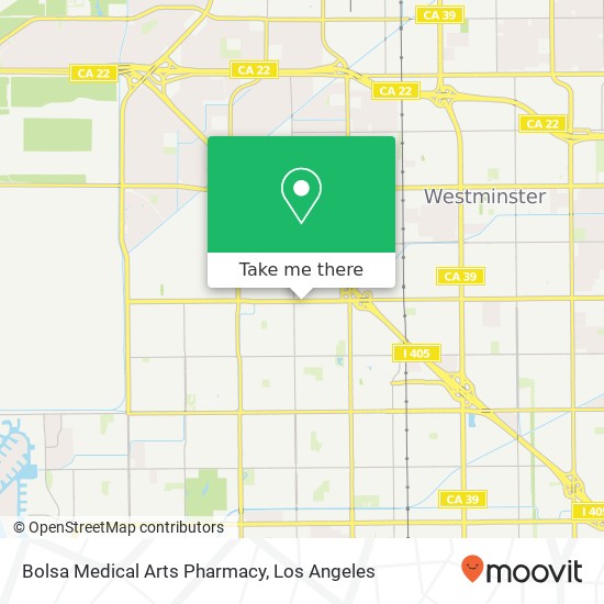 Bolsa Medical Arts Pharmacy map